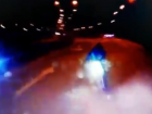 Момент ДТП, в котором погиб мотоциклист, попал в объектив видеорегистратора