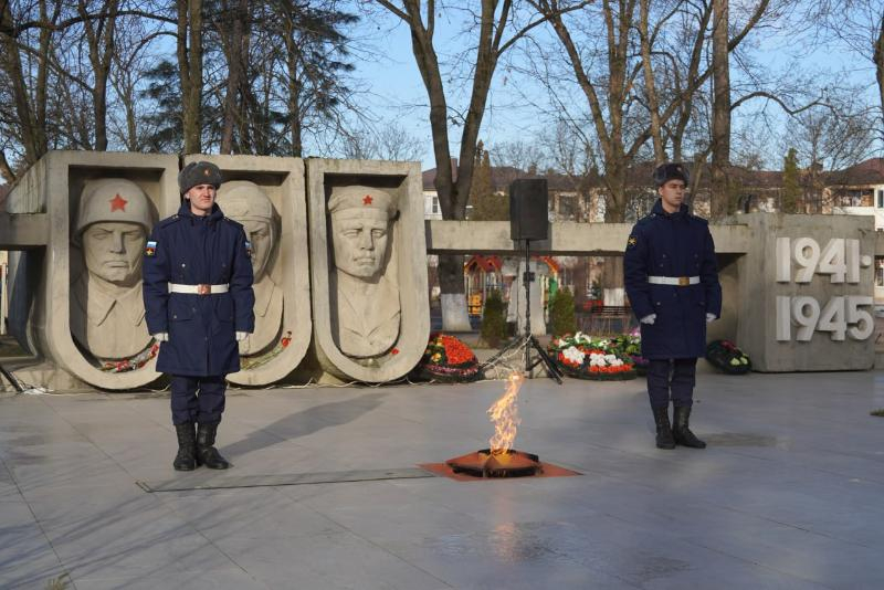 В память о героях Сталинграда: в Крымске прошли памятные мероприятия
