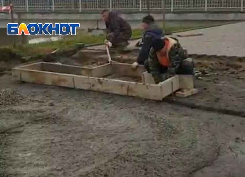 В Крымске приступили к переносу памятника жертвам наводнения 