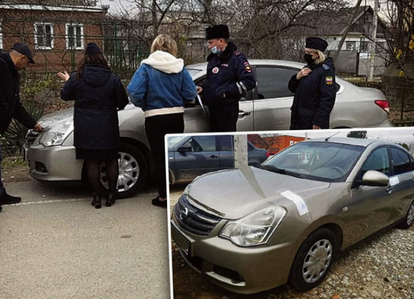 В Славянском районе приставы арестовали «Nissan Almera»