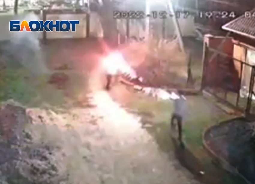 В Славянском районе двое подростков обстреляли друг друга фейерверками